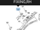 Fender mounting bracket