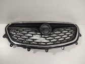 Front bumper upper radiator grill