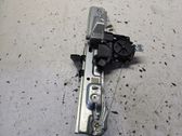 Rear window lifting mechanism without motor