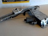Rear door window regulator with motor