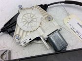 Rear door window regulator with motor