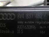 Front door window regulator with motor