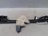Rear door window regulator with motor