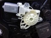 Rear door window regulator with motor