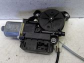 Rear door window regulator with motor
