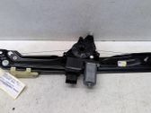 Rear door window regulator with motor
