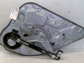 Rear door window regulator with motor