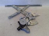 Rear door window regulator with motor