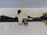 Rear door window regulator with motor