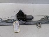 Rear door window regulator with motor