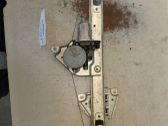 Rear door window regulator with motor