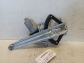 Rear door window regulator with motor