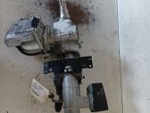 Steering wheel axle set