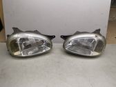 Headlights/headlamps set