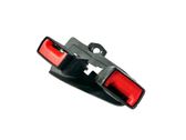 Middle seatbelt buckle (rear)