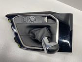 Gear lever shifter trim leather/knob