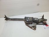 Tringlerie et moteur d'essuie-glace avant