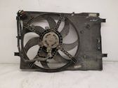 Radiator cooling fan shroud