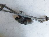 Front wiper linkage and motor