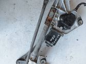 Front wiper linkage and motor