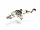 Front wiper linkage and motor