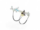 Rear door window regulator with motor