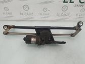 Front wiper linkage and motor