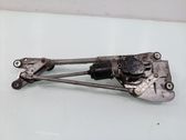 Front wiper linkage and motor