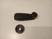 Front door window winding handle