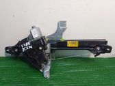 Rear window lifting mechanism without motor