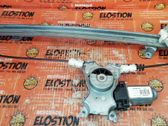 Rear door window regulator with motor