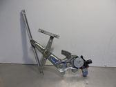 Rear window lifting mechanism without motor