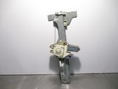 Rear door window regulator with motor