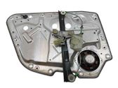 Rear door manual window regulator