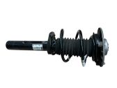 Amortiguador delantero con muelle espiral