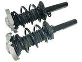 Front shock absorber with coil spring