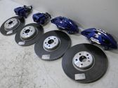 Brake discs and calipers set