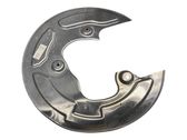 Rear brake disc plate dust cover