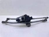 Front wiper linkage and motor