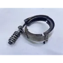 Muffler pipe connector clamp