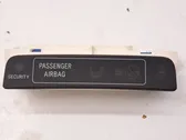 Passenger airbag on/off switch