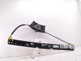 Rear door window regulator with motor