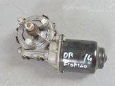 Front wiper linkage and motor
