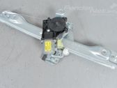 Rear door window regulator with motor