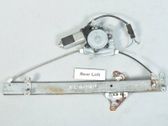 Rear door window regulator with motor