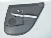 Rear door card panel trim