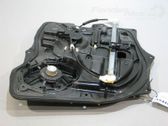 Rear window lifting mechanism without motor