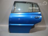 Rear door window regulator with motor