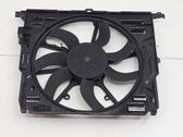 Electric radiator cooling fan