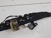 Rear door window regulator with motor